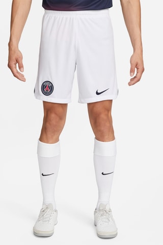 Short de football Paris Saint-Germain - Blanc et bleu marine