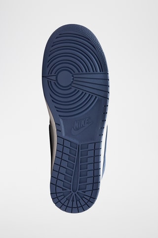 Jordan Air Ship PE SP en cuir - Blanc et bleu marine