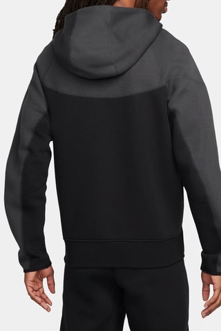 Sweat polaire à capuche Nike Tech - Noir