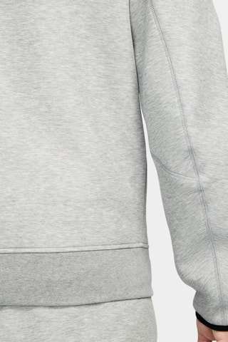 Sweat polaire à capuche - Gris clair chiné
