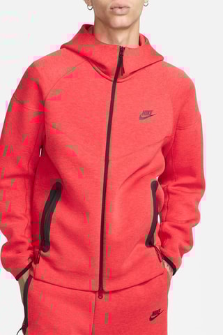 Sweat polaire Nike Tech - Rouge