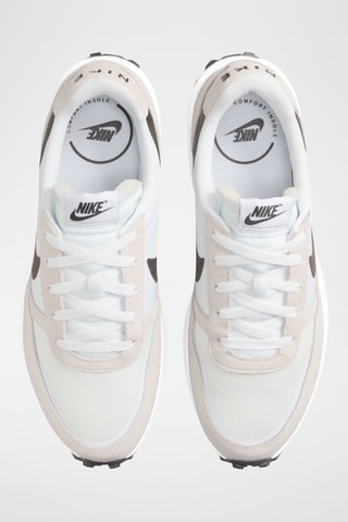 Nike Waffle Debut - Blanc et beige