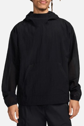 Coupe-vent à capuche - Noir
