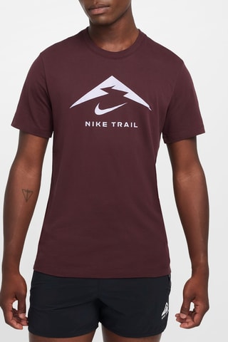 T-shirt de running - Bordeaux