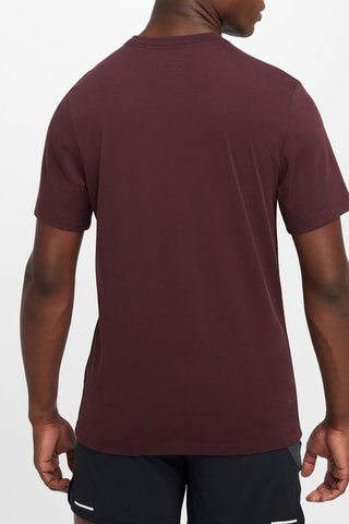T-shirt de running - Bordeaux