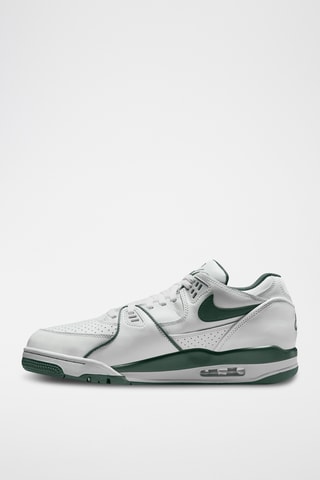 Nike Air Flight '89 Low en cuir - Blanc