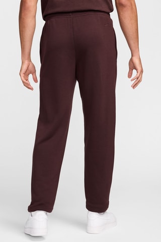 Pantalon ample polaire en laine - Marron