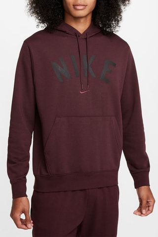 Sweat à capuche - Bordeaux