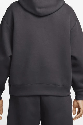 Sweat oversize polaire - Noir