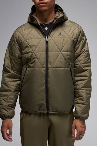 Veste à capuche - Vert olive