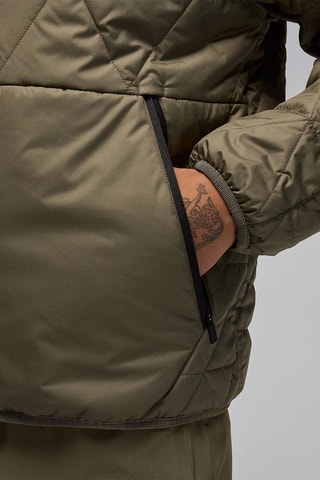 Veste à capuche - Vert olive