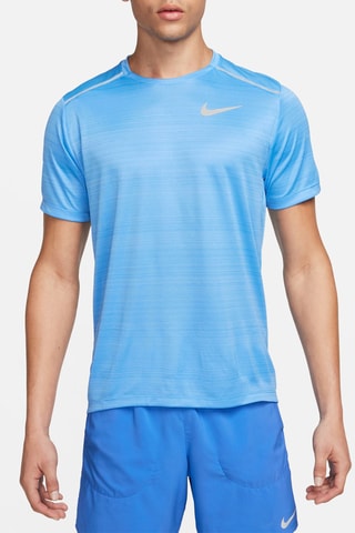 T-shirt de running - Azul-celeste