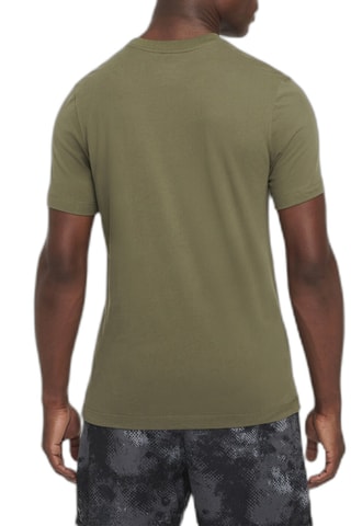 T-shirt de fitness - Verde-azeitona