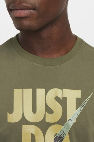 T-shirt de fitness - Verde-azeitona