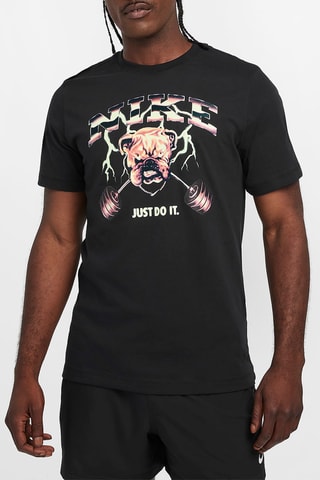 T-shirt de fitness - Noir