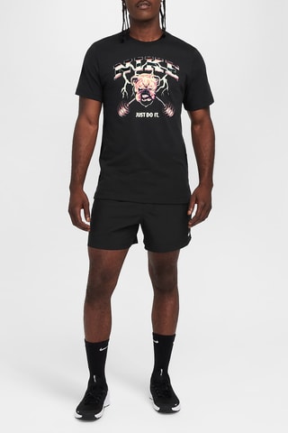 T-shirt de fitness - Noir