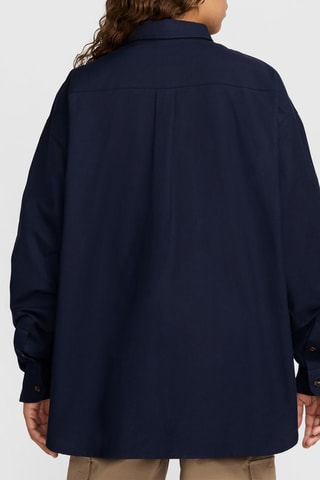 Chemise oversize - Bleu marine