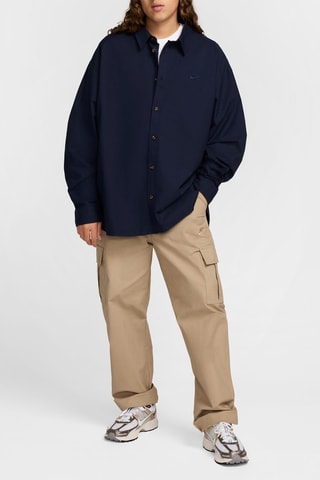 Chemise oversize - Bleu marine
