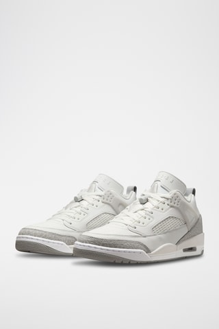 Jordan Spizike Low en cuir - Blanc