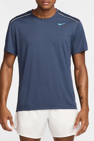 T-shirt de running - Azul-escuro