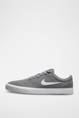 Nike Charge Suede en nubuck - Gris clair
