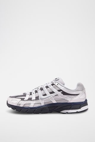 Nike P-6000 en cuir - Gris clair et anthracite
