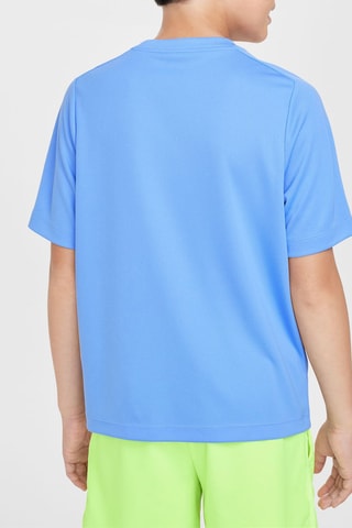 T-shirt d’entraînement - Bleu roi et blanc