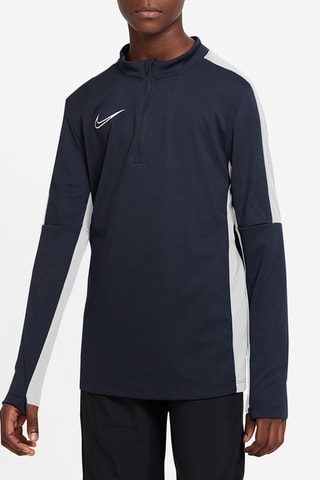 T-shirt d'entraînement de football - Bleu marine et blanc