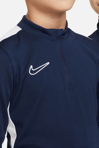 T-shirt d'entraînement de football - Bleu marine et blanc