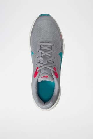 Nike Revolution 7 - Gris clair et turquoise