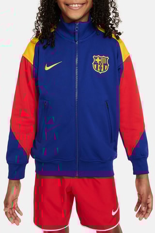 Veste de football FC Barcelona - Bleu roi et rouge