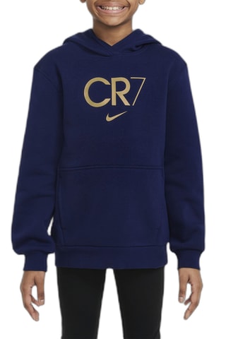 Sweat de football polaire Cristiano Ronaldo - Bleu marine