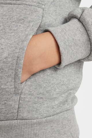 Sweat polaire - Gris clair chiné