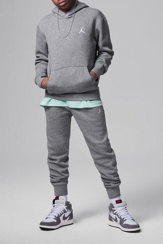 Sweat polaire de basketball - Gris chiné