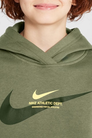 Sweat polaire à capuche - Vert