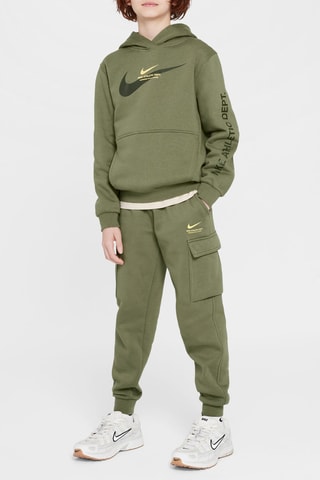 Sweat polaire à capuche - Vert