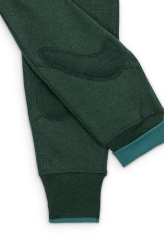 Sweat et pantalon en coton biologique - Vert foncé
