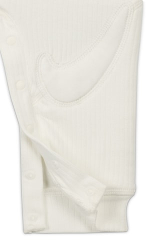 Combinaison en coton biologique - Blanc
