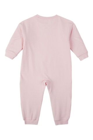Combinaison en coton biologique - Rose