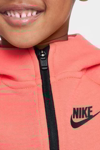 Sweat à capuche et pantalon polaire - Orange