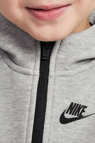 Sweat à capuche et pantalon polaire - Gris clair chiné