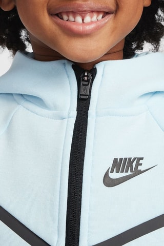 Sweat à capuche et pantalon polaire - Ciel