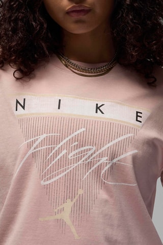 T-shirt regular Flight Heritage - Rose - Jordan