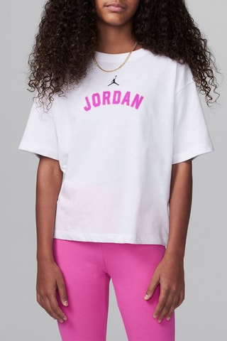 T-shirt Y2K - Blanc - Jordan
