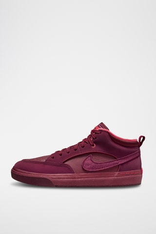 Leo Baker en cuir- Bordeaux - Nike