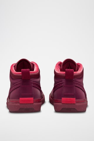Leo Baker en cuir- Bordeaux - Nike
