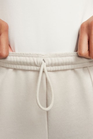 Pantalon de survêtement slim taille haute Chill Terry - Ecru - Nike