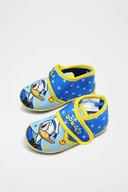 Pantoffels Donald Disney Blauw en Geel