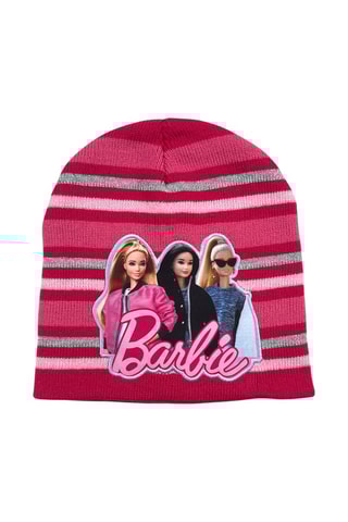 Bonnet et gants Barbie - Fuchsia