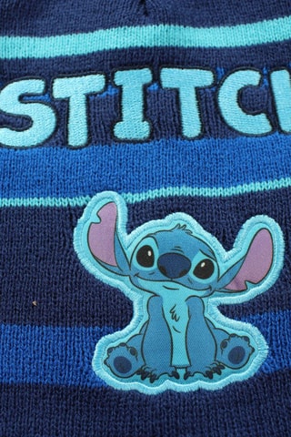 Bonnet et gants Stitch Lilo et Stitch Disney   Bleu marine